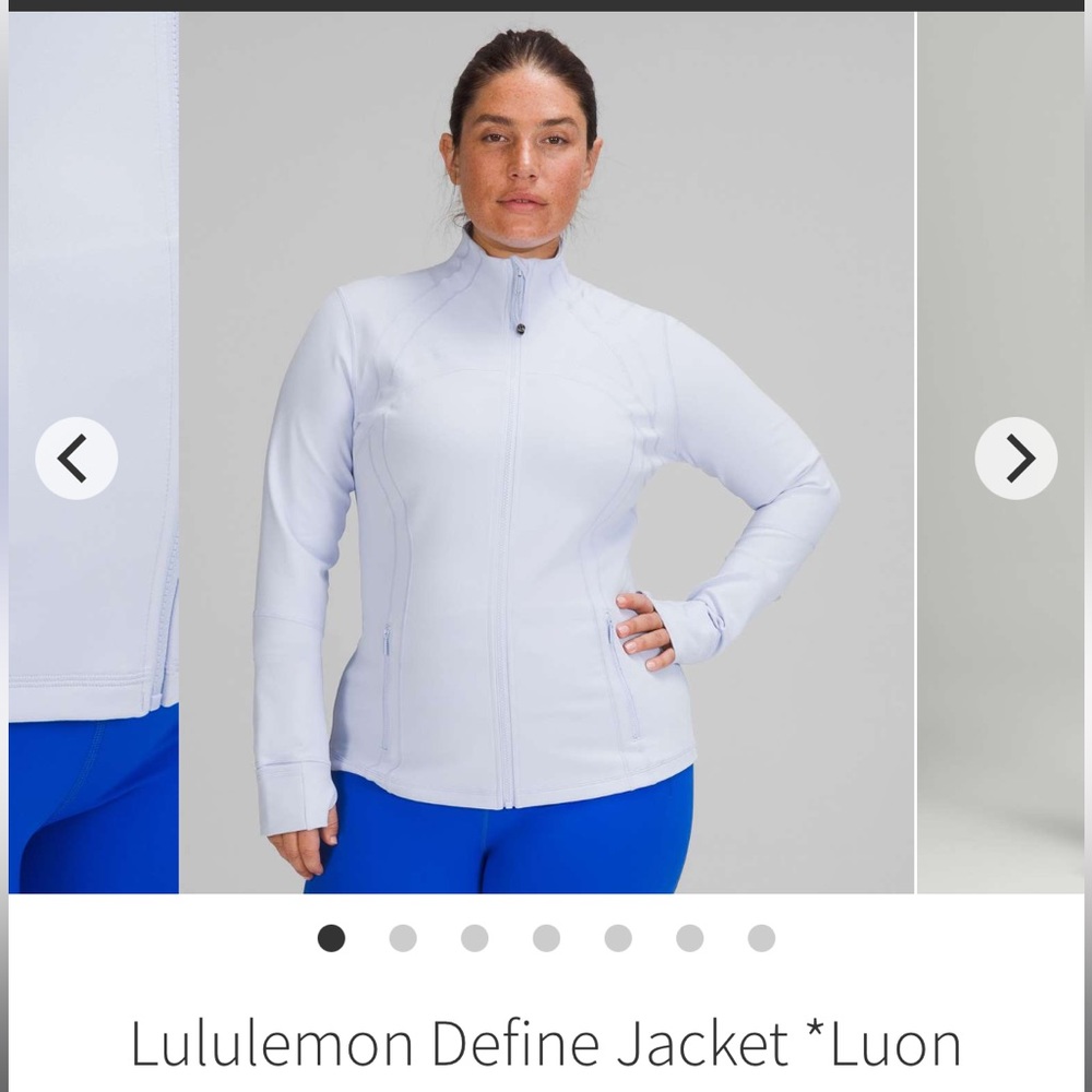 lululemon define jacket size 4